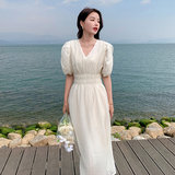 已出货！新加粉色仙仙的长款连衣裙257-58271-P115K168，女装连衣裙，浙宝257