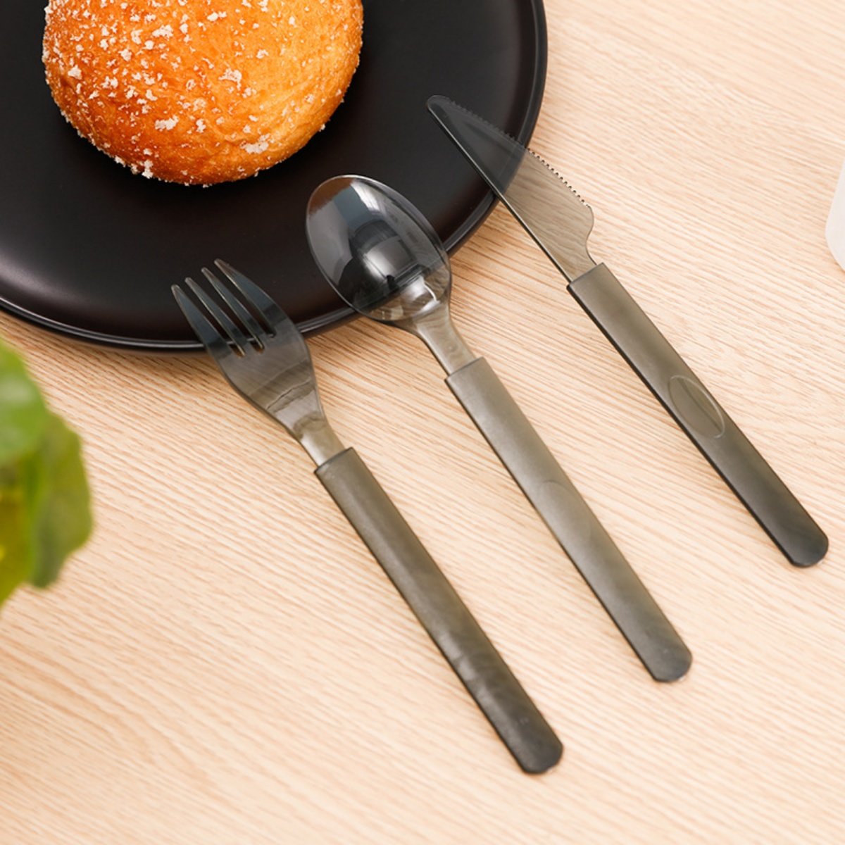 一次性刀叉勺美式刀叉餐具包餐厅商用牛排一次性塑料刀叉勺套装,餐饮具,叉/勺/筷套装,淘宝优惠券,粉丝福利购,淘宝优惠卷