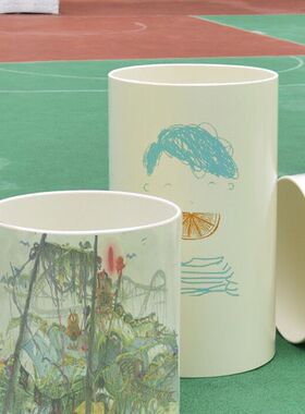 安吉游戏幼儿园感统训练器材户外PPVC玩具滚筒大孔径加厚