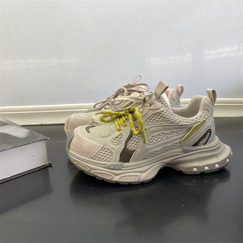 断码处理厚底老爹鞋女网面透气运动鞋百搭显脚小休闲鞋时尚系带,女鞋,老爹鞋,淘宝优惠券,粉丝福利购,淘宝优惠卷