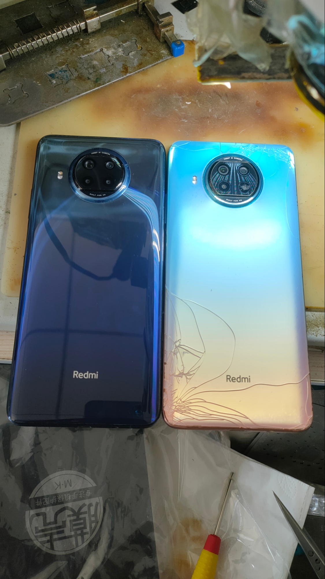 红米note9pro不开机维修通病无WiFi维修重启维修CPU虚焊维修进水