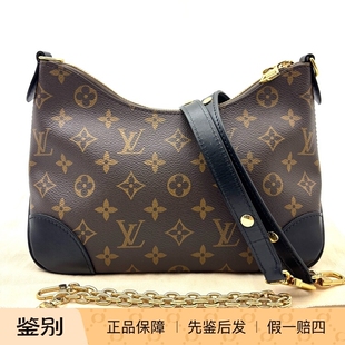 LV路易威登黑牛角链条包牛角包芯片款成色98新25171867