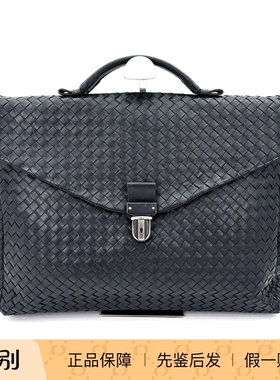 Bottega Veneta 葆蝶家 BV无肩带编织手提包小牛皮 97新 15036726