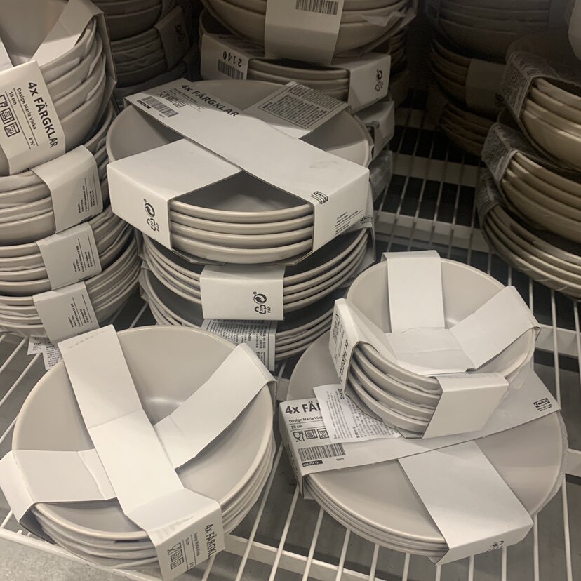 IKEA宜家代购餐盘餐具组16件套