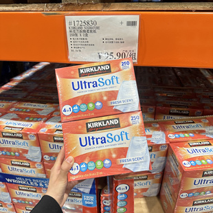 美国进口Bounce邦氏柔顺纸香衣片Kirkland烘干机香味剂衣柜香氛纸