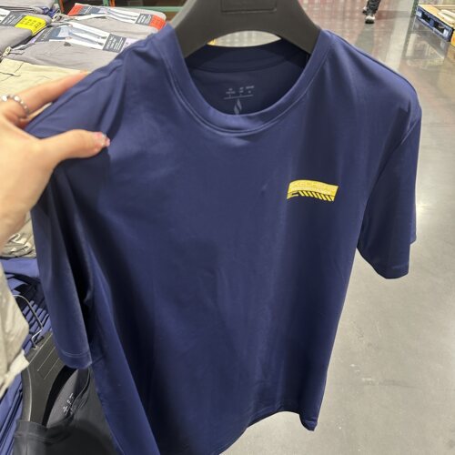 Costco清仓Skechers斯凯奇男士短袖T恤夏季速干凉(消防蓝朋友T桖)