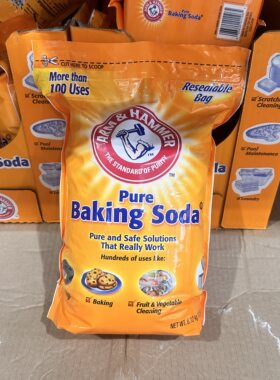苏州店COSTCO代购美国进口艾禾美食用小苏打6.12kg果蔬清洁多用途