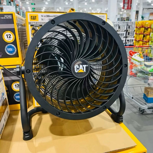 7月特惠Costco代CAT14英寸家商两用循环扇高功率工业风扇换气电扇