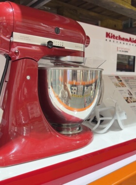 Costco开市客kitchenaid凯膳怡厨师机家用搅拌机揉面烹饪美国进口