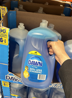 清仓美国进口DAWN小黄鸭活性剂浓缩洗碗液强效去油污洗洁精宠物用