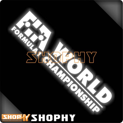 世界一级方程式锦标赛F1 World Championship反光摩托汽车贴纸