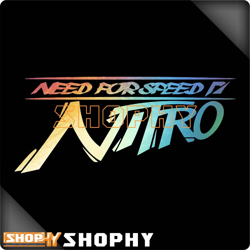 极品飞车街头狂飙Team Need for Speed个性改装反光摩托汽车贴纸