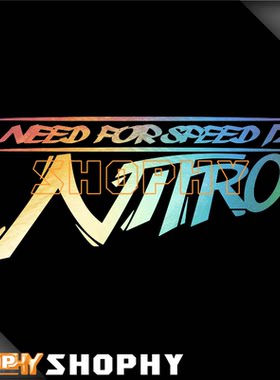 极品飞车街头狂飙Team Need for Speed个性改装反光摩托汽车贴纸