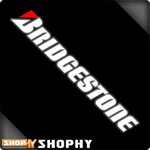 普利司通Bridgestone赛车赞助商轮胎MotoGP F1反光摩托汽车贴纸