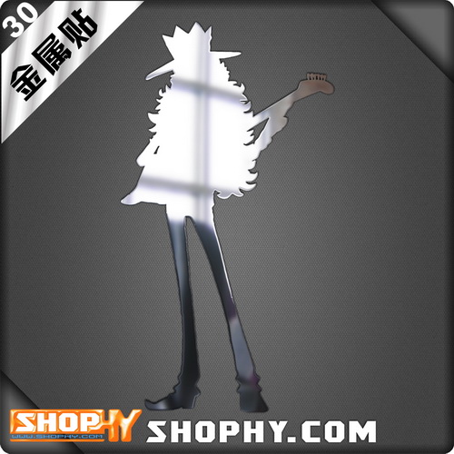 布鲁克自行车贴纸动漫周边