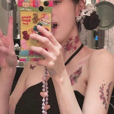 韩素希同款纹身贴韩素希蝴蝶纹身贴韩素希苏新皓同款teamwang