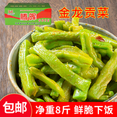 腾晖金龙贡菜整箱9斤红油萝卜条咸菜翡翠条咸菜下饭菜酱菜商用