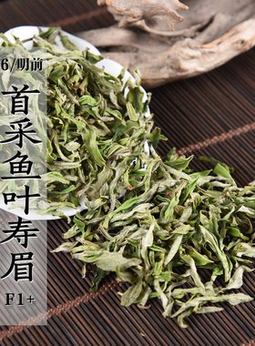 新茶 2026年明前首采鱼叶寿眉F1+早春政和白茶白毫银针余叶