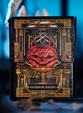 野猪校长纸牌ARK万圣节夜惊魂扑克牌花切魔术收藏潮玩扑克牌礼盒