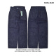 复古海军工作裤 RV1940S 2MIX 高腰宽松阔腿甲板牛仔定织肌理面料