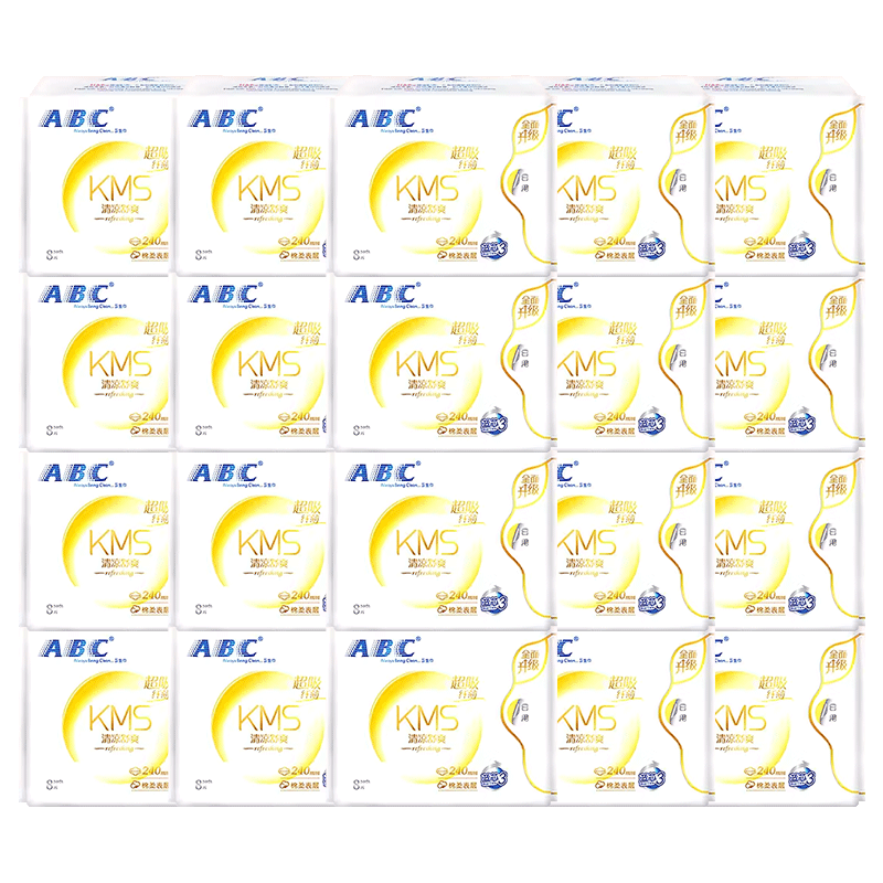 ABC卫生巾日用240mm24片/40片