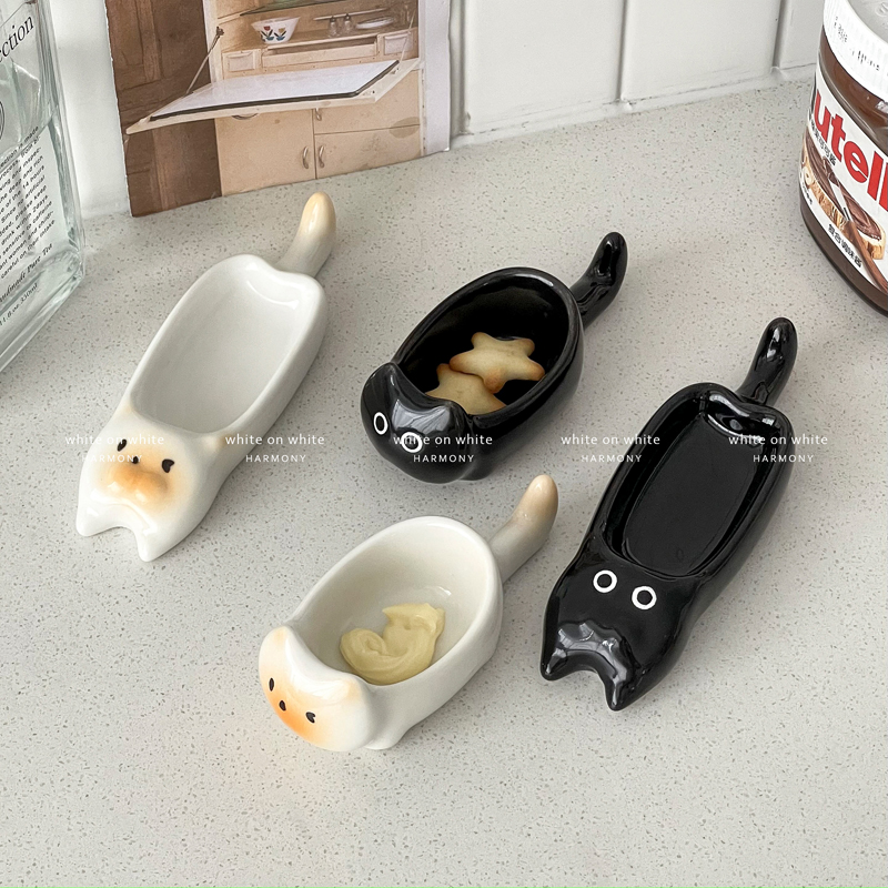 2025新款可爱猫咪蘸料碟
