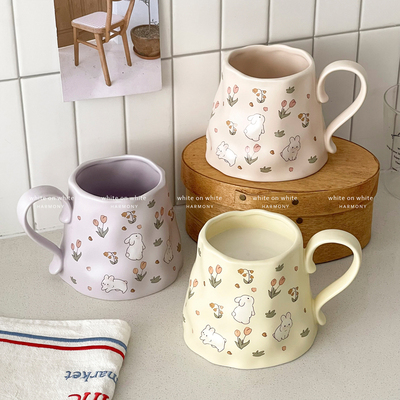 可爱创意陶瓷马克杯咖啡杯