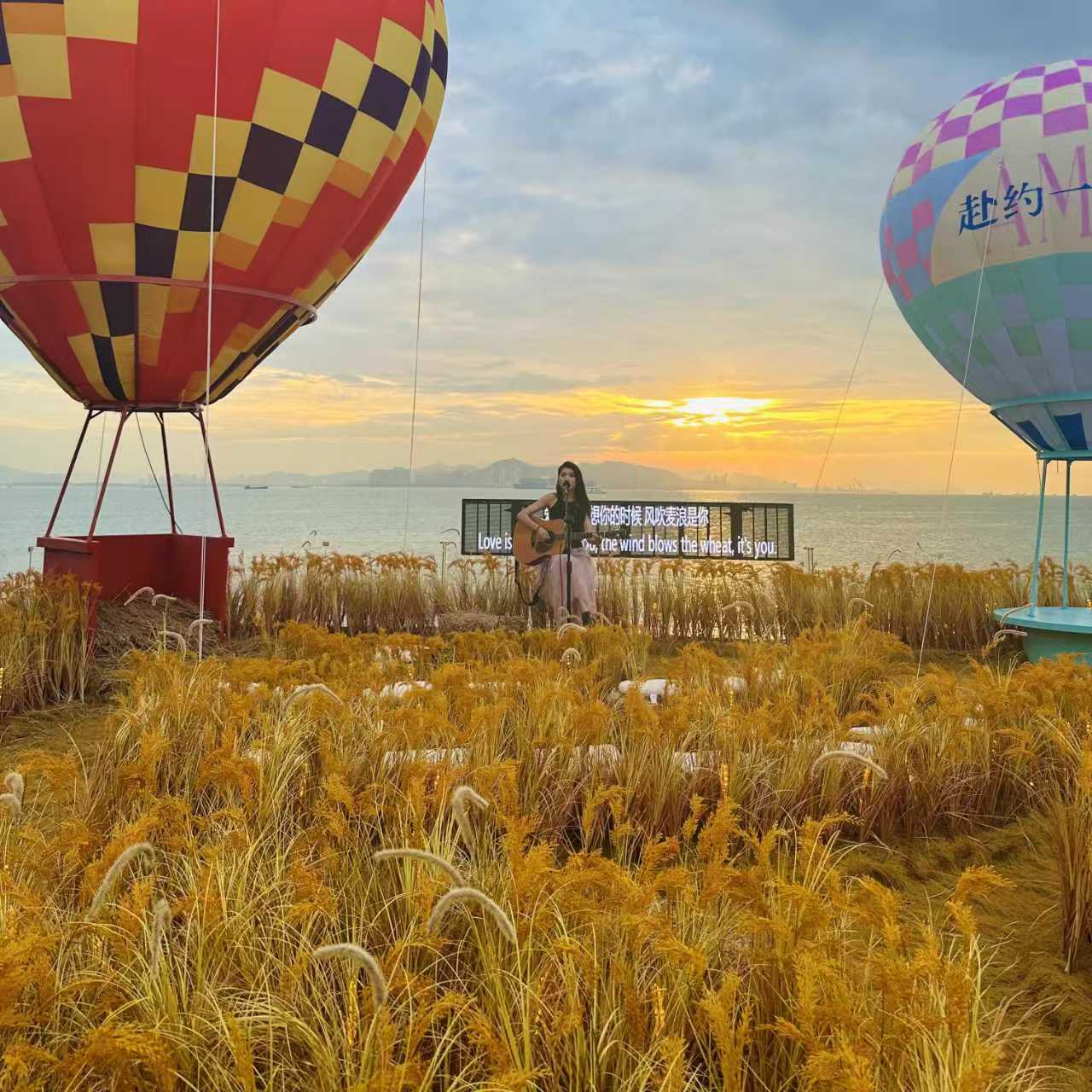 仿真麦穗造景稻穗装饰摆件道具