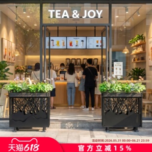仿真花假花摆设阳台围栏栅栏户外花箱仿真花组合假绿植造景装饰