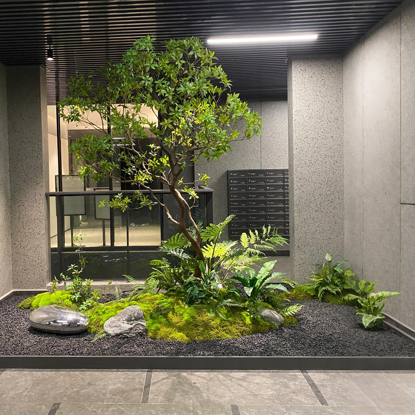 马醉木仿真绿植大型室内造景