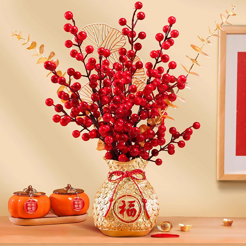 乔迁新居福桶摆件新房客厅蛇年装饰品开业搬家礼物过新年布置用品