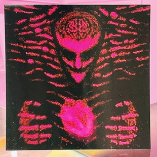 12x12厘米 光栅卡 色差不可避免 红心之女 Poppel