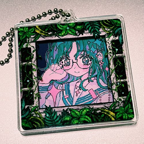 ANARRATOR 啊旁白 x Poppel 合作款 之 U：乌托邦 双片亚克力挂件