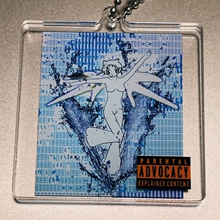 头像 陈达 Natcat 脏标 水浒 双片亚克力挂件 跳涧虎