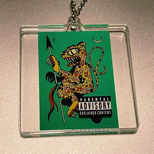 头像 杨林 Gora 脏标 水浒 双片亚克力挂件 锦豹子