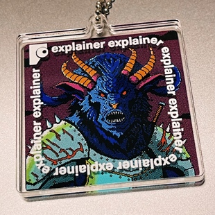 青面兽 Bombadil 杨志 双片亚克力挂件 头像 水浒