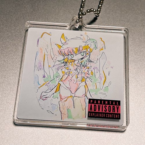 眨眼 by Oyasumizacca（日本艺术家）双片亚克力挂件 脏标