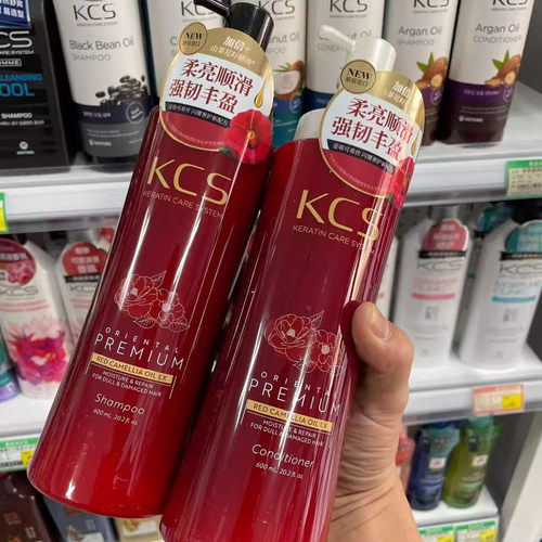 韩国进口爱敬kcs洗发水护发素