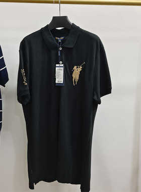 180码POLOSPORT男士大马刺绣标时尚帅气短袖Polo衫AF4P22201001