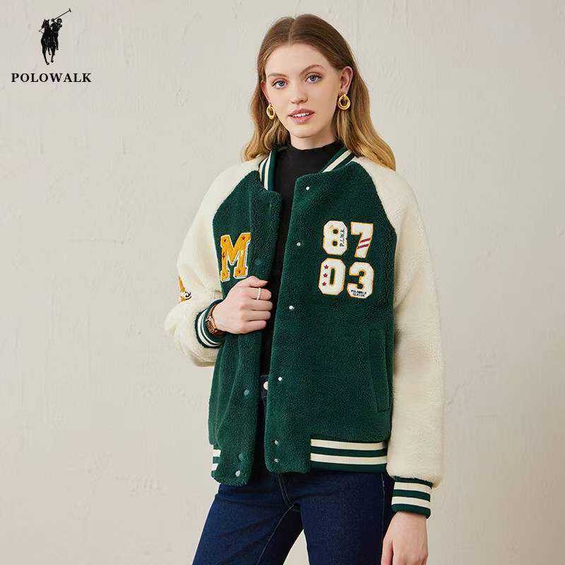 时尚休闲女士棒球服POLOWALK百搭