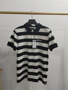 190码polosport专柜男士夏款翻领条纹短袖polo衫AF4P32201101