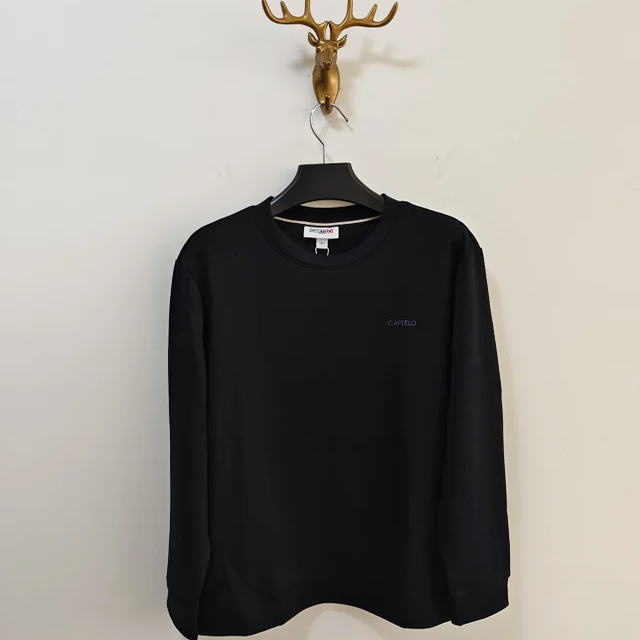 正品男士深藏青卫衣春秋休闲百搭圆领长袖T恤AC3S41210473