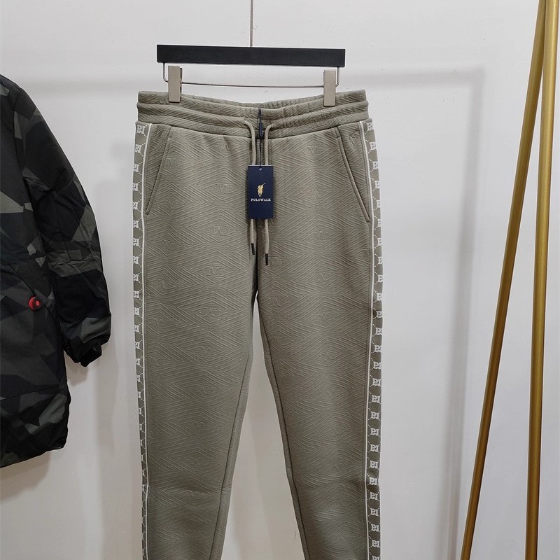 170码Polowalk专柜秋冬季男士休闲运动裤加绒AF7W33300361-1330