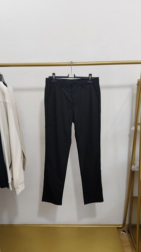 POLOWALK专柜正品男士黑色休闲西裤舒适透气长裤CR4W51310901
