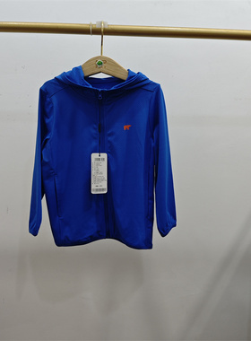 清110码Golden Bear男童防晒衣外套夹克BDEB221E0052吊牌价300