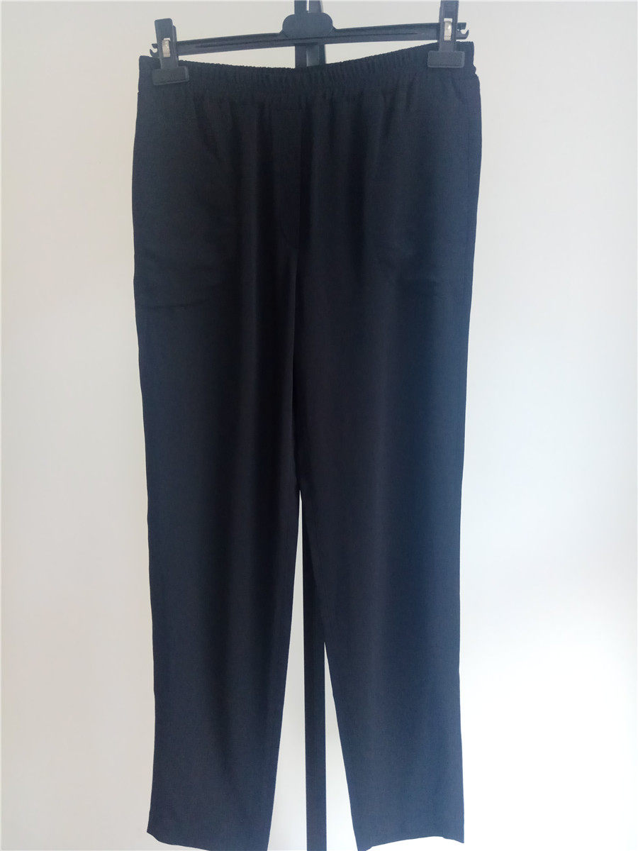 Shoppes Italy knitting brand  nude )black Elastic waist Casual pants AWBPA6105A-2880in the Women's clothing/Boutique , Pants , Casual pants  category - from Buy2taobao.com to provide professional Taobao agent buy service