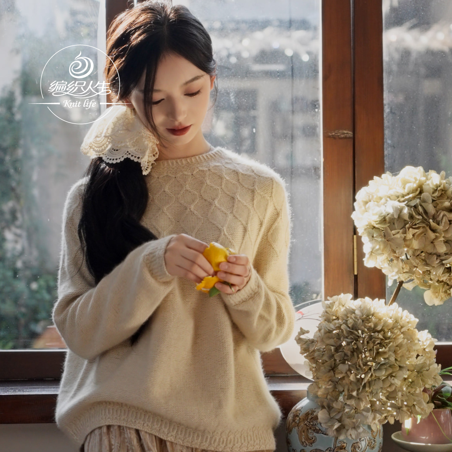 编织人生386初雪云貂圆肩育克毛衣材料包 手工编织DIY毛线貂绒冬,服饰配件/皮带/帽子/围巾,DIY编织材料包,淘宝优惠券,粉丝福利购,淘宝优惠卷