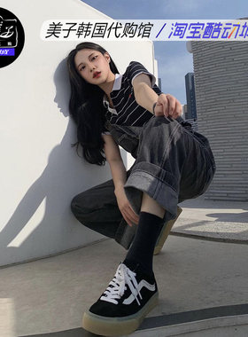 VANS系带男女低帮牛筋底休闲板鞋