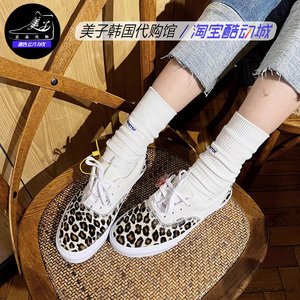 VANS范斯潮牌Era流行时尚街头低帮豹纹男女情侣款运动休闲滑板鞋