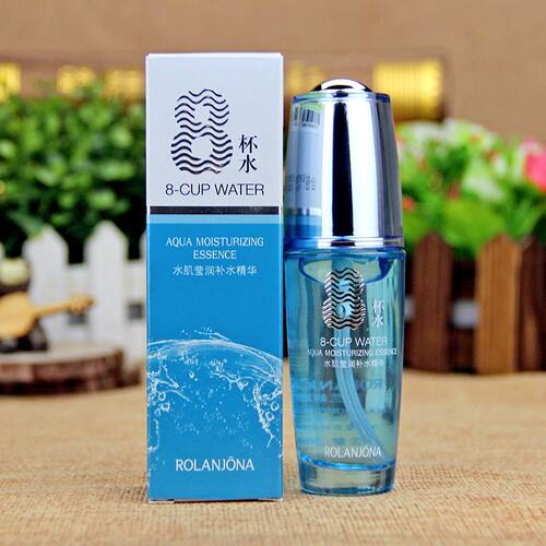 露兰姬娜8八杯水肌莹润补水精华液30ml保湿滋润化妆水提亮肤色